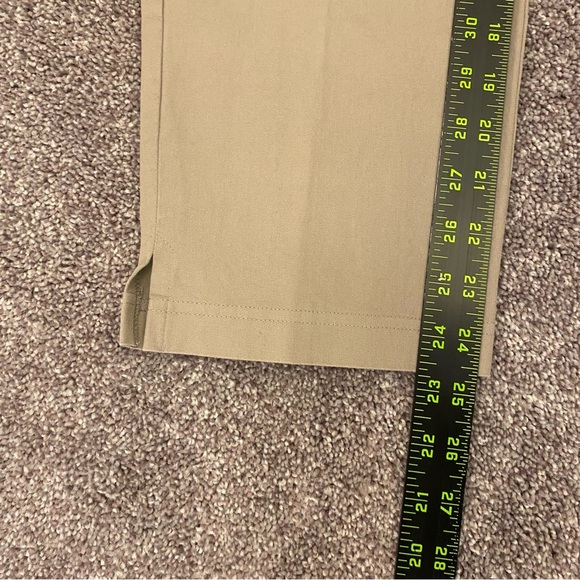 Eileen Fisher Women's Pants Side Zipper Elastic Waist Beige Petite Size PS - Picture 10 of 13